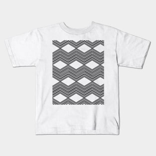 Broken Chevrons Kids T-Shirt